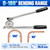 HFS(R) 1/2 Inch OD Manual Tubing Bender, 180 Degree for Copper and Aluminum