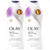 Olay Body Wash for Women, Age Defy with Vitamin E, 24/7 Moisture Barrier Repair, Hydrating & Cleansing for Visibly Soft Skin, Vitamin B3 & Hyaluronic Blend, All Skin Types, 22 fl oz (Pack of 2)
