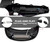 VEISUTOR Rear Fender Extension Fascia w/Lights for Harley Road Glide 14-23