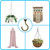 diplambr Ceiling Hooks for Hanging Plants, Ball-Tip, Antique Brass, 2 pcs