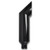 FGJQEFG 4 Inch Inlet 8 Inch Outlet Gloss Black Stainless Steel Miter Angle Cut Diesel Smoker Exhaust Stack Tip Diesel Exhaust Tip(Stack Smokers 4" ID Inlet 36" Long)
