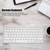 PUSOKEI Bluetooth Keyboard - QWERTZ German Layout, Slim, Silent, Stable Connection for iOS, Android,