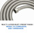 RUMOSE 118 inches Extra Long Shower Hose, Nickel