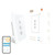 MOES Triple Dimmer Switch for LED Lights, Full Range Dimming, WiFi Smart Light Switch Neutral Wire Required, Single Pole, 300W INC, 75W LED/CFL, Smart Life/Tuya APP Remote Control