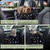 Cullaby Center Console Dog Car Seat for Medium Dogs, Black