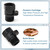 Midanya G1/2" Water Flow Control Shower Shut Off Valve,Oil Rubbed Bronze