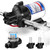 RV Pump Replace for 2088-422-144,12V 3.3GPM Diaphragm Water Pump, 45Psi 1/2MNPT Connection, Great for RV or Any Other Water Delivery Purpose