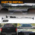 XRIDONSEN 35 inch Strobe Light Bar 144 LED Amber White Truck lights