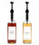 Demi's Home 25.4 oz 750 ml Glass Coffee Syrup Dispenser for Coffee Bar - 2 Pack - Comprehensive Label Set & ¼ oz Pumps Included
