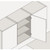 Blum 71B3590 Hinge 110 Degree Overlay Soft-Closing Inserta