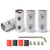 0 Guage Wire Splice Connectors 0 AWG Battery Cable Coupler Audio Wire Butt Connectors 4PCS with Adhesive Heat Shrink Tubing