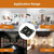 16Pcs Stainless Steel Interlock Hanging Buckle,Flush Concealed Mount Brackets Stainless Steel Z Clip Bracket Interlock Hanging Buckle Mountain Buckle for Picture Display Art Gallery