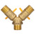 Brass 3 Way Shut Off Valve,Premium Gas Ball Valve,3 Way Fuel Gas Ball Valve G1/2 Male Thread Natural Gas Switch Fitting for Fuel Gas Device 3 way fuel valve