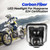 Carbon Fiber Pattern LED Dirt Bike Headlight for Husqvarna 701 2017-2023