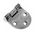 2/4Pcs Marine Stainless Steel 316 Cabin Door Flap Concealed Folding Table Hinges, 66 * 30mm 180 Degree Turn Plate Hinge Hidden Hinge Furniture Assembly Cabinet Door Hinges (4)