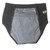 Men's Washable Incontinence Shorts Open Underwear Adults Patient Reusable Breathable Pant Diapers for Adults Prostate 500ml (X-Large, Grey)