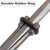 ABuff 3/4 Inch Heavy Duty Wedge and Feather Shims, 8 Pack Plug Shim and Wedge Concrete Rock Stone Splitter Hand Tools