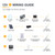 TOKCON 12V E12 LED Candelabra Light Bulbs - Soft Warm 2700K 2W (Only for 12 Volt DC/AC)- Small Candle Base - 25W Equivalent Low Voltage Flame Tip LED Bulb for RV, Backyard Shed - 4 Pack