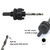 JIECHENG 10 Inch Hole Saw with Arbor, 254mm M42 Bi-Metal Hole Cutter