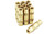 QWORK 1/4" Push To Connect Fittings - 10 Pack Air Compressor Quick Connect Dot Air Line Pneumatic Hose Fittings