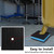LBG Products Anti Vibration Pads,4" X 4" X 7/8" Heavy Duty Blue EVA Rubber Anti Vibration Isolation Pad for Air Compressor,Washer and Dryer,HVAC,Treadmills,Air Conditioner Accessories,Pack of 4