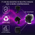 FERCAISH 2 Pcs 500W Car Speaker, TP-004A High Power Stereo Car Tweeter, Vertical Round Easy to Install Speakers for Surface Mounting on Car Truck and Boat