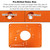 O'SKOOL Precision Aluminum Router Table Insert Plate, RTS02A