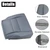 NLQR Dark Gray Driver and Passenger Side Bottom Microfiber Leather Seat Covers Replacement Compatible with Honda CRV 2007 2008 2009 2010 2011