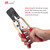 JRready ACT-232 Butt Splice Crimper for Crimping Heat Shrink Butt Connector & Stamping-out Tool for 26-12 AWG Environmental Splice+G411 Go-No Go