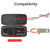 RLSOCO Carrying Case for Fluke 378 FC/381/393 FC/377 FC AC/DC TRMS Non-Contact Voltage Wireless Clamp (Case Only)