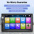 Double Din Car Stereo 7 inch Touch Screen 2 Din Bluetooth Radio