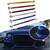 EOHMAK 2PCS Front Bumper Lip Splitter Strut Rod Tie Bars Support Rod