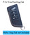 RUNZUIE 2Pcs Silicone Smart Remote Key Fob for 2022 2023 2024 Acura RDX MDX Integra A-spec w/Tech CVT Key Fob Cover 5 Buttons (Black)