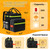 Ytonet Food Delivery Backpack with Cup Holder, Large Insulated Delivery Bag
