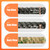 Wood Stove Gasket, Flat Gasket for Stoves and Fireplaces, Self Adhesive Flat Tape, 5/8" Width, 3/8" Thick, Length 72" Woodstove Door Seal