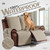 KinCam Waterproof Loveseat Recliner Covers Washable, 2 Seater, Khaki