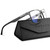 ANYLUV Blue Light Glasses Men/Women, Working Blue Light Blocking Glasses, Relieve Eyestrain-Carbon fiber Gunmetal
