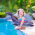 HOHQB Spinosaurus Dinosaur Pool Floats Kids Love It, Dinosaur Pool Ring for Kids Ages 3-10 Boys Girls