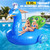 DeeprBetter Inflatable Peacock Pool Float for Adults