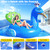 DeeprBetter Inflatable Peacock Pool Float for Adults