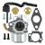 591925 Carburetor for 698479 693518 698475 591925 Engine Motor Powered Chipper Craftsman Tiller Replacement Parts Carb Lawn Mower with Fuel Hose Replace 591925