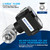 movafaFH 3/4" Motorized Ball Valve with Function - 9-24V DC Electric Water Valve Full Port, 3 Wire 2 Point Automatic Ball Valve, Stainless Steel, NSF Certified, IP67