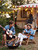 Larkvue 48FT Solar String Lights Outdoor with Remote, 16 ST38 Bulbs, Black