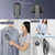 FEPPO Travel Steamer for Clothes, 110-240V Portable Steamer & Iron 2 in 1