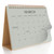 Aesthetic Desk Calendar 2026 - Runs until December 2026 - Flip Calendar