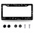 Hummingbird License Plate Frame Stainless Steel Holder12 x 6 Inch