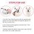 GJYC PET Natural Tear Stain Remover Balm for Dogs & Cats – Gentle & Effective Eye Care, Prevents Tear Stains & Reduces Redness, Safe & Non-Irritating Formula with Professional Brush, 1 oz