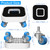 New Upgrade Furniture Sliders - Furniture Movers with Wheels & Groove