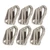Hopoint 6Pcs Hook Stainless Steel Heavy Duty Spring Buckle Type Hanger Marine Hardware Hook, Boat Fender for Home Engineering Easily Hang and Adjust