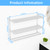 KLJKPA 24 Inch Towel Racks for Bathroom Wall-Mount, 3-Tier, Brushed Nickel